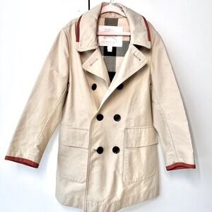Burberry Girl’s Double Breast Trench Coat